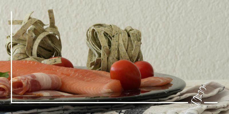 saiblingsfilet mit berlauchnudeln