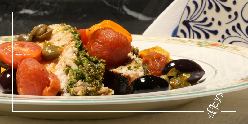 schwertfisch mediterran vom grill