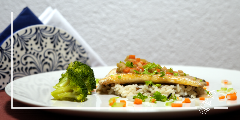 zanderfilet an biersauce