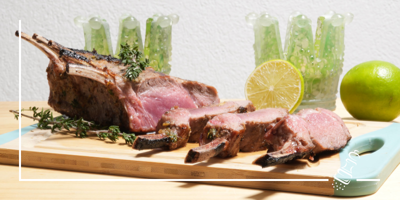 lammrack an limetten marinade