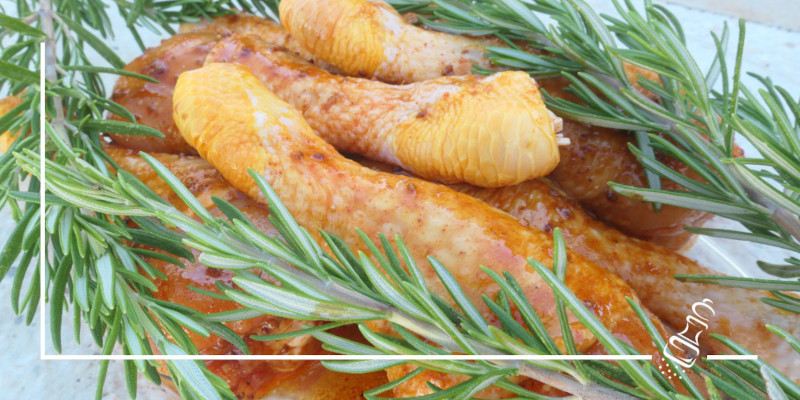 poulet unterschenkel extremadura