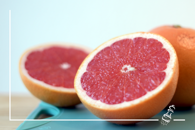 zitrusgratin mit nuss streusseln