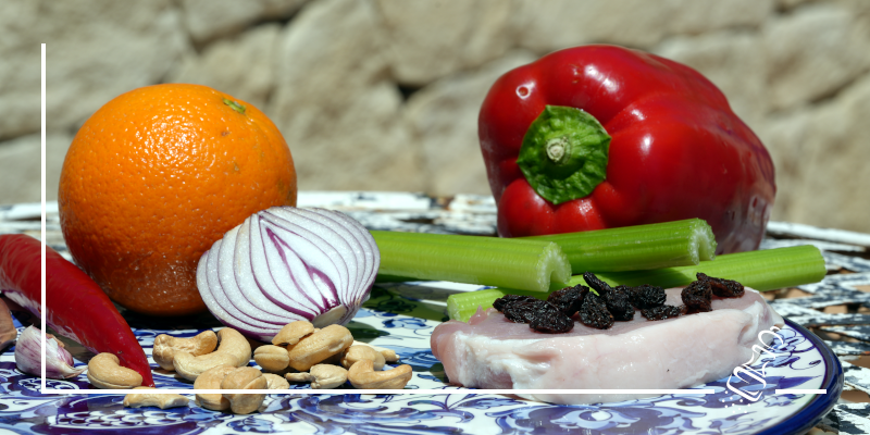 pouletschenkel mit frischen feigen