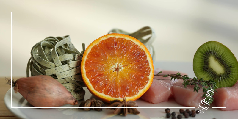 truthahnmedaillons mit baerlauchnudeln