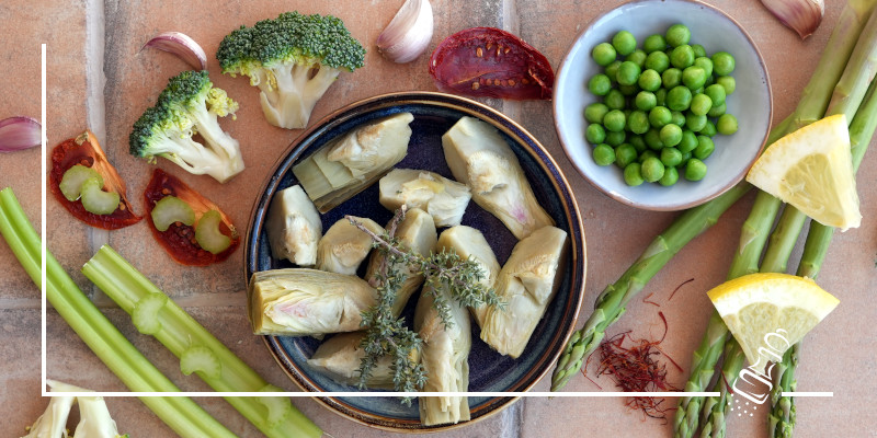 artischocken gemuesemix mit safran