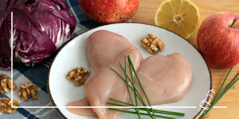 entenbrust an orangensauce auf kartoffelstock