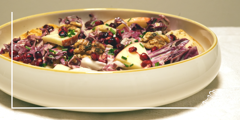 cicorino rosso salat mit pfiff