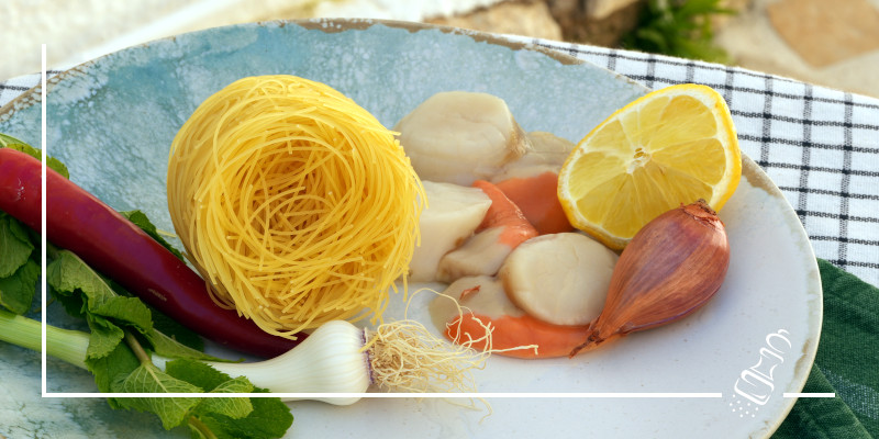 fideo mit jakobsnuessen