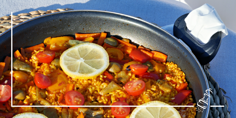 paella de verdura