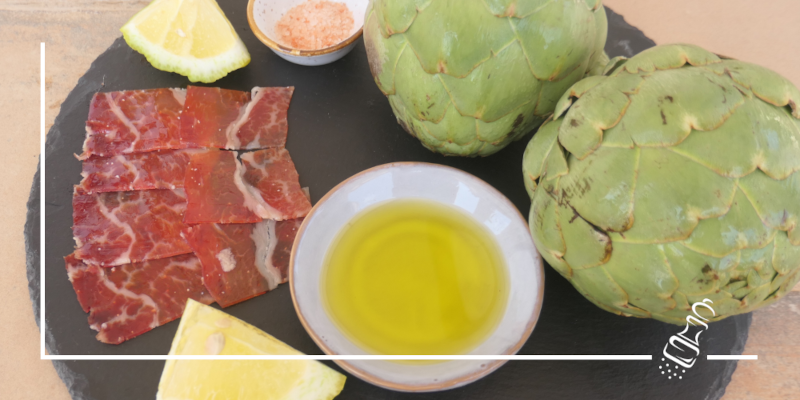 artischocken mit jamon