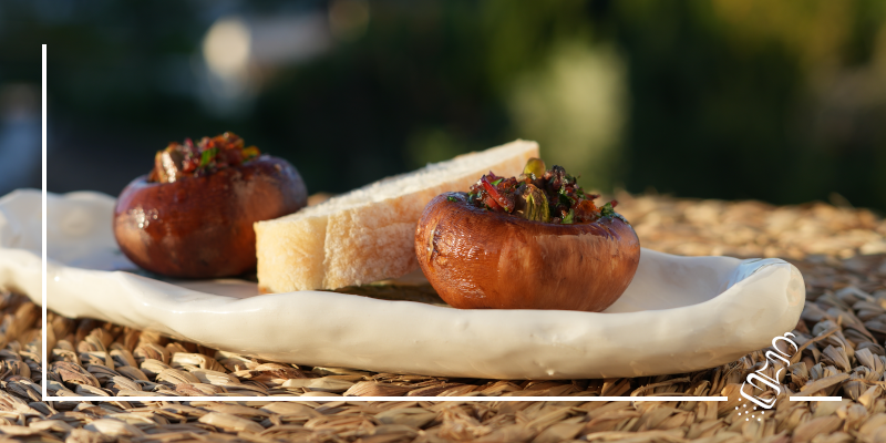 champignons gefuellt